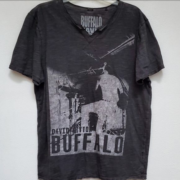 BUFFALO David Bitton Raw Edge Band Tee - Picture 5 of 11